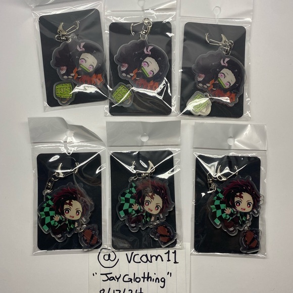 Demon Slayer Tanjiro Keychain - Picture 2 of 2
